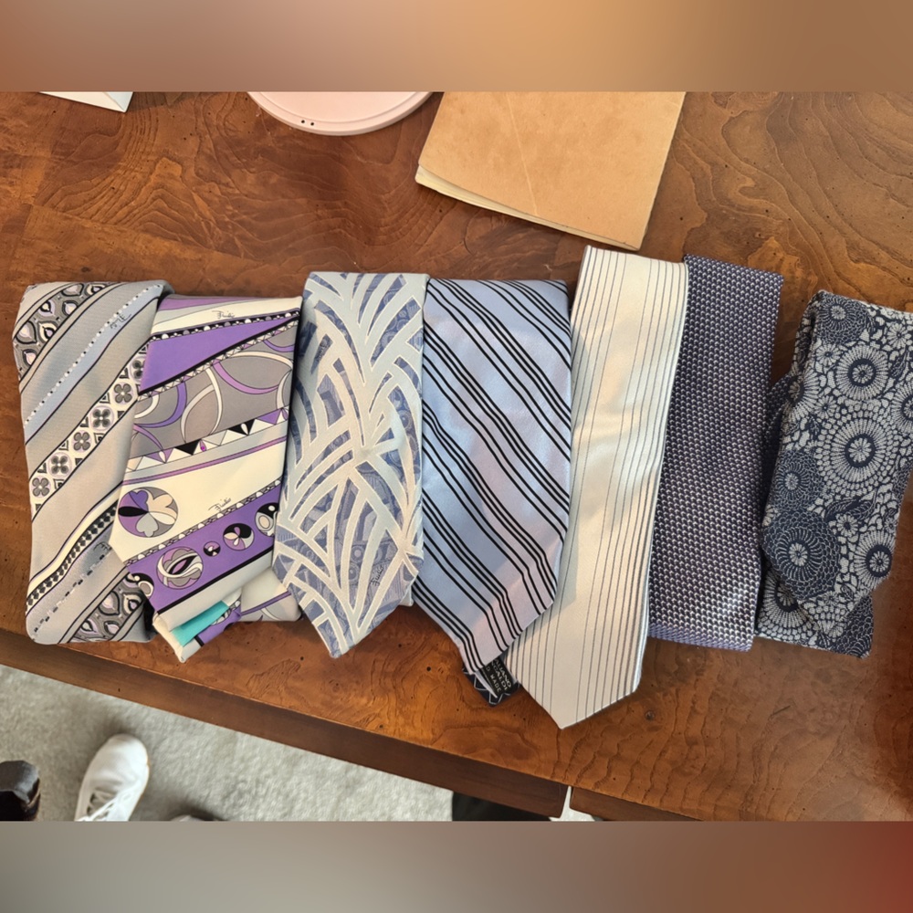 Elegant Assorted Ties pack of 7